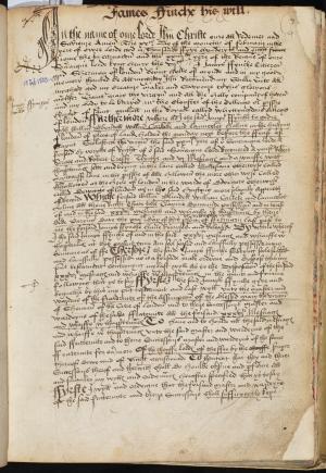 James Finch's Will