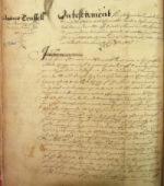 James Trussell's Will, Book of Deeds and Wills, 1636