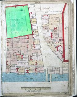 Fleet Lane, Treswell Survey, 1612